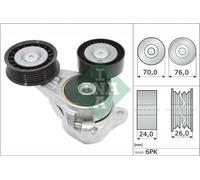 Multi-ribbed V-belt tensioner 534 0309 10 INA for FORD FOCUS II FOCUS C-MAX