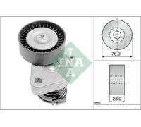INA 534 0081 30 Tensioner Lever, v-ribbed belt