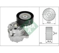 INA 534 0481 10 Tensioner Lever, v-ribbed belt