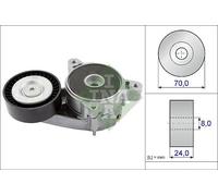 INA V-Belt Tensioner for Mitsubishi Outlander DI-D BSY 2.0 Feb 2007 to Feb 2012