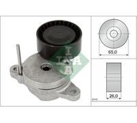 Aux Belt Tensioner fits VAUXHALL MOVANO C 2.2D 2021 on Drive V-Ribbed INA New