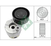 Aux Belt Tensioner fits DACIA DUSTER 1.6 1.5D 2010 on Drive V-Ribbed INA Quality
