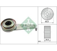 Aux Belt Tensioner fits SUZUKI VITARA 1.9D 95 to 99 Drive V-Ribbed INA Quality