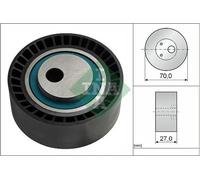 INA V-Belt Tensioner Pulley for Peugeot 605 D P9A(XUD11A) 2.1 Jun 1995-Jun 1995