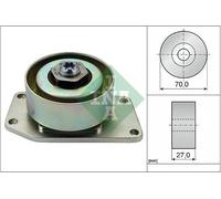 INA V-Belt Tensioner Pulley for Peugeot Partner FlexFuel 1.6 Sep 2000-Sep 2002