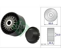 INA V-Belt Tensioner Pulley for Renault Clio 16V Hi-Flex 1.1 Jul 2008-Jul 2014