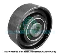 INA V-Ribbed Belt Idler, Deflection/Guide Pulley - 532 0424 10 - OE Quality