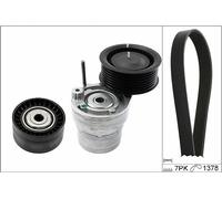 Drive Belt Kit fits SMART FORTWO 9 2014 on M281.910 Set INA 117507306R Quality