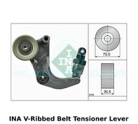 INA V-Ribbed Belt Tensioner Lever, Auxiliary, Drive - 534 0534 10 - OE Quality