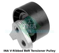 INA V-Ribbed Belt Tensioner Pulley - Width: 29.4mm - 531 0495 10 - OE Quality