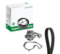 INA 530 0142 30 Water pump and timing belt kit