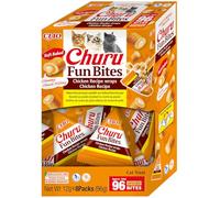 INABA Churu Fun Bites, Cat Treat with Chicken, 8 x 12g