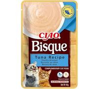 INABA Ciao Bisque, Wet Cat Food, Tuna Recipe, 1 Pack (40g)