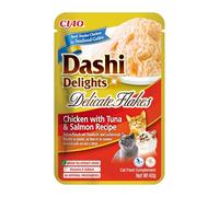 Dashi Delights Delicate Flakes Chicken with Tuna and Salmon Recipe - 40g