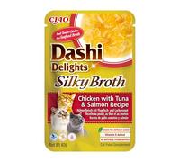 Dashi Delights Silky Broth Chicken with Tuna and Salmon Recipe - 40g