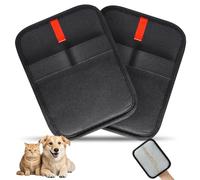 INABULETWO 2 Pcs Static Pet Hair Remover Glove Brush, Reusable Double Sided Electrostatic Dog Cats Pet Hair Remover Brush for Couch, Furniture, Carpet, Car Seat