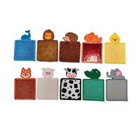 INACMWIH 10 Pieces Sensory Mat Children Perception Pad for Daycares Fine Motor Playgroups