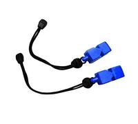 INACMWIH 2 Pieces Emergency Survival Safety Whistles Scuba Diving Water Sports Blue