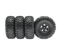 INACMWIH 4 Pieces 1:12 Wheel Tires Set Spare for MN90 MN91 RC Hobby Car DIY Modified Only Wheel Tires