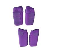 INACMWIH 4 Pieces Horse Boots Equestrian Accessories Support Training Leg Wraps Set