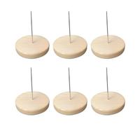 INACMWIH 6 Pieces Crochet Dolls Display Stand DIY Storage Rack for Action Figures Dolls 2 Pin