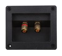INACMWIH Car Stereo 2Way Speaker Box Terminal Square Spring Cup Connectors