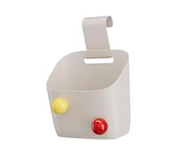 INACMWIH Hanging Basket Hanging Storage Container for Dorm Room over The Cabinet Door White
