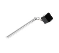 INACMWIH Pool Cue Chalk Holder Billiard Chalk Holder Billiard Pool Chalk Cup Holder Silver 2.7x2.7 cm