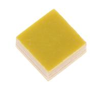 INACMWIH Pool Cue Tip Replacement Parts Professional Jumping Tip Head Cue Accessories Orange Yellow 15x6 mm