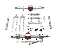 INACMWIH RC Car Accessory Front and Rear Assembly Kits for MN82 LC79 MN78 1:12 RC Car Argent Silver 15x20x5 cm