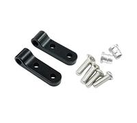 INACMWIH Rear Shock Absorbers Mounts fit for WPL D12 D42 1:10 Truck Car DIY Parts black 20.5x6 mm