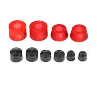 INACMWIH Skateboard Truck Bushing Kit Shock Absorbers Soft for Outdoor Transparent Red 11x16x24 mm