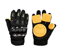 INACMWIH Skateboarding Slide Gloves Longboard Drift Brake Palm Protect Four Slider