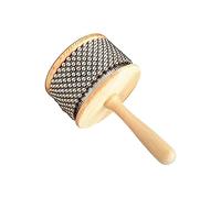 INACMWIH Wooden Hand Cabasa Musical Toy for Playing at Home Music Education Classroom Dia 11.5 cm