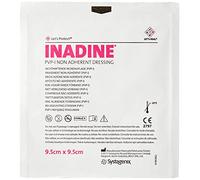 Inadine JKP01491 PVP-I Non-Adherent Dressing Drug, 9.5 cm Width, 9.5 cm Length (Pack of 10)