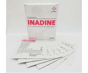 Inadine Non Adherant Dressings 5x5cm | Infection Preventing (5 Pack)