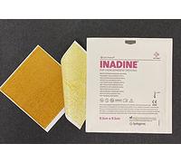 Inadine Non Adherant Dressings 9.5cm x 9.5cm | Infection Preventing (5 Pack)**G
