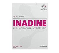 Inadine Non Adherant Dressings | Water Resistant | Infection Preventing | 5x5cm