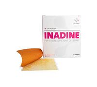 Inadine PVP-I Non Adherent Dressing - 9.5cm x 9.5cm - Pack of 25