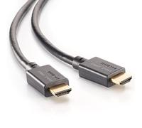 inakustik 10013010 Deluxe Ultra High Speed HDMI 2.1 Cable | 1.0 m | 48 Gbps | UHD 10K @ 120Hz | for a crystal clear TV home cinema & gaming experience | HDR10+ | eARC (audio return channel)