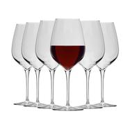 Bormioli Rocco 6x Inalto Tre Sensi Wine Glasses Lead Free Glasses 650ml Clear