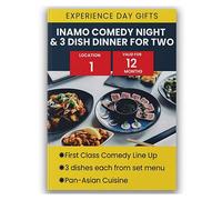 Inamo Comedy Night and 3 Dish Dinner for Two Gift Experience
