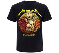Inamorata Band Logo T Shirt metallica Black S