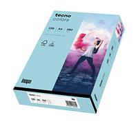 inapa Coloured Printer Paper, Tecno Colours: 120 g/m², A4, 250 Sheets, Medium Blue