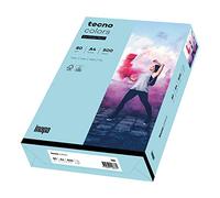 inapa Coloured Printer Paper, Tecno Colours: 80 g/m², A4, 500 Sheets, Medium Blue