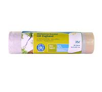 inapa Secolan 35L Bin Liners with Drawstring - Extra Tear-Resistant ✓Waterproof ✓100% Recyclable - 1 Roll / 20 Pieces