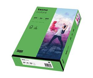 inapa Tecno Colours Coloured Printer Paper 120 g/m² A4 250 Sheets Intense Green