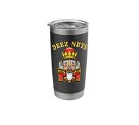 Inappropriate Christmas Shirts Nutcracker Shirt Deez Nuts Stainless Steel Insulated Tumbler
