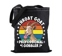 Inappropriate Humor Gift Throat Goat Professional Gobbler Tote Bag Funny Meme Gift For Her (Throat Goat TOTE)