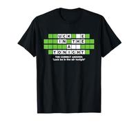 Inappropriate Humor Puzzle Luck Be In The Air Tonight T-Shirt